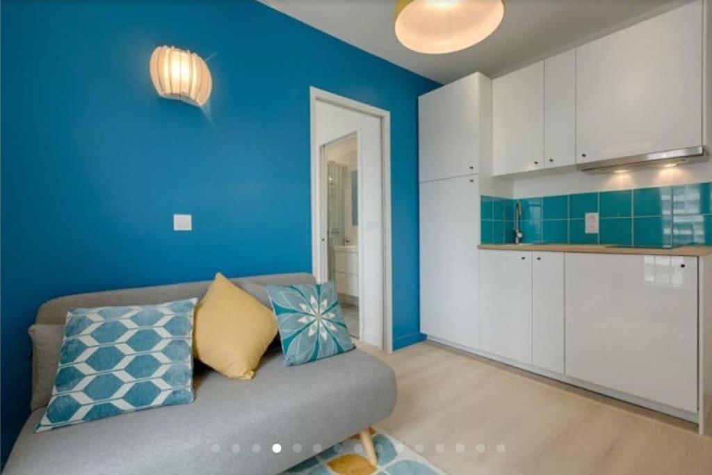 Charmant 2 Pieces Calme Et Cosy Apartment Paris Exterior photo